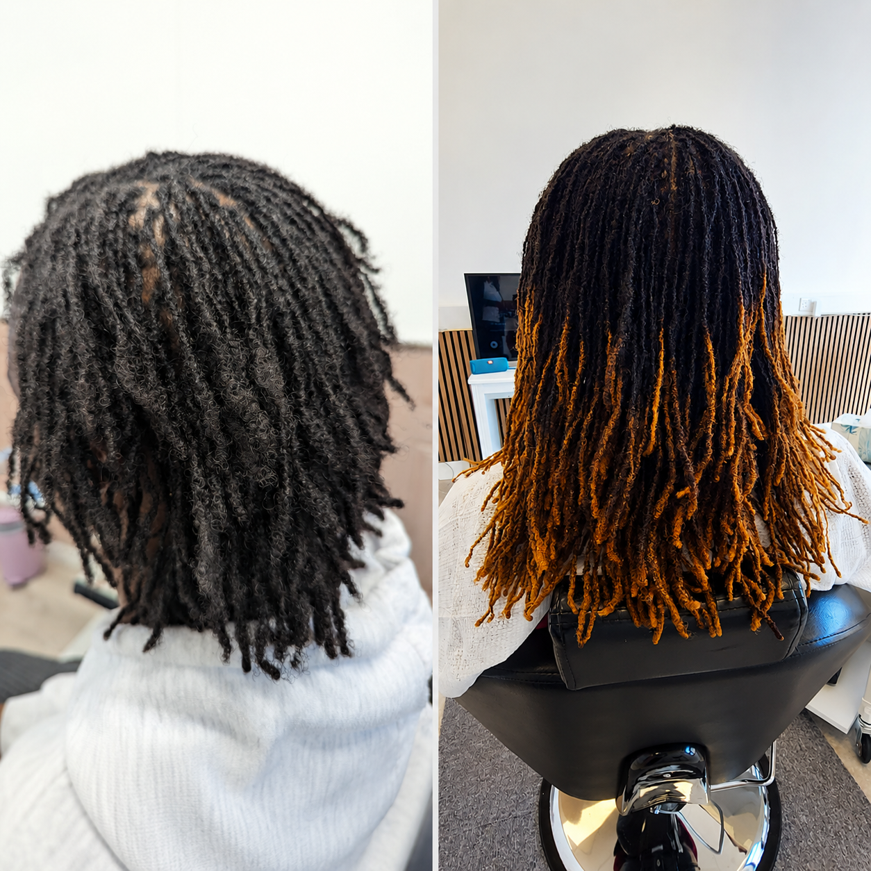 Microlocs Journey before and after